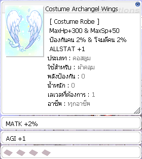 ตัวอย่างคอสตูมผ้าคลุมแบบที่ 2